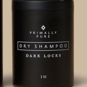 Primally Pure dark shade dry shampoo powder